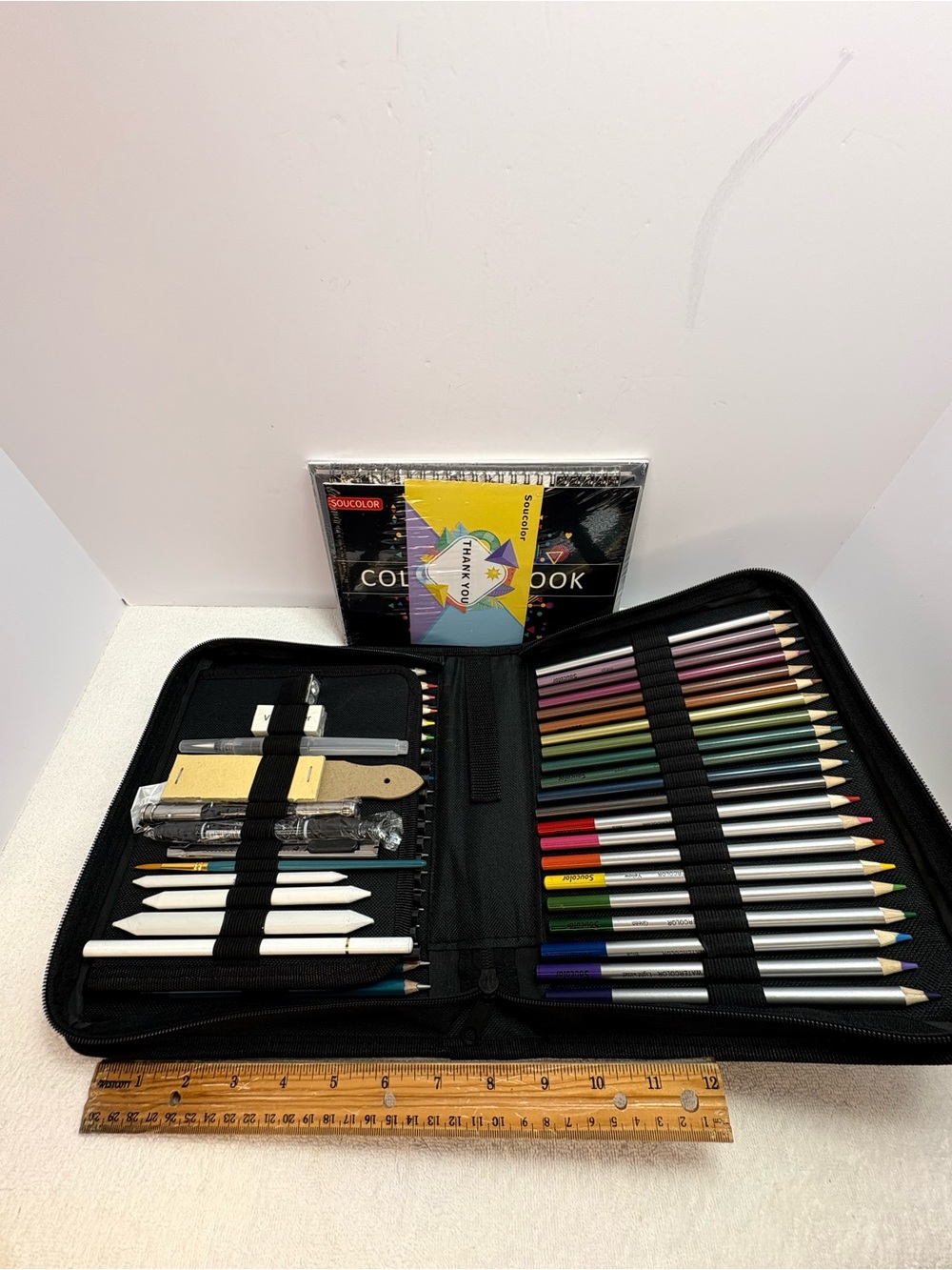Black Drawing Kit Case for Tablets & Accessories